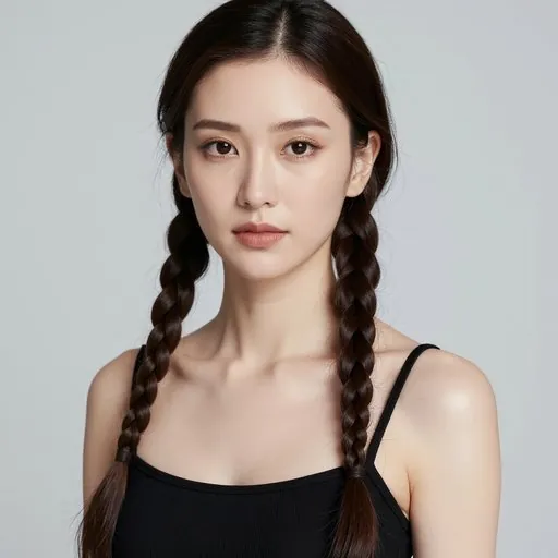 French Braid hairstyle preview