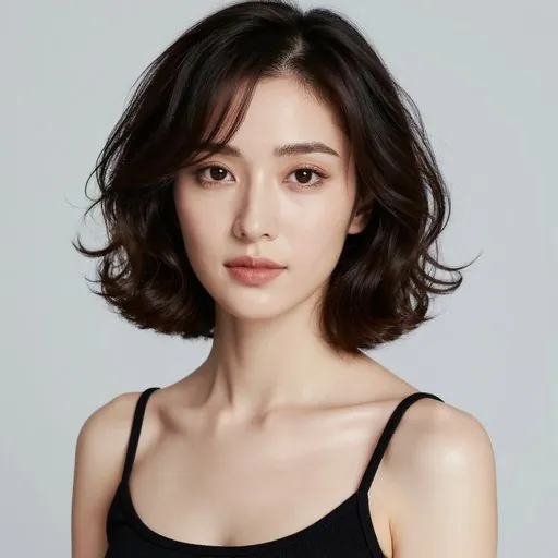 Perm hairstyle preview